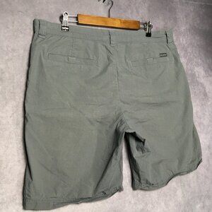 Columbia Mens Shorts size 38 Casual Pockets Lightweight Cotton Blue Gray